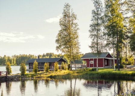 Kelluva sauna Hahkialan Uiskolassa